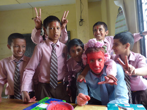 Teaching School Nepal