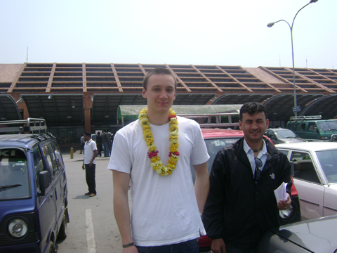 Volunteer Arrival in Kathmandu