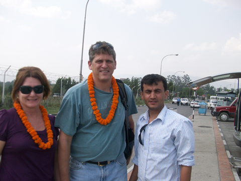 Volunteers Arrival Kathmandu